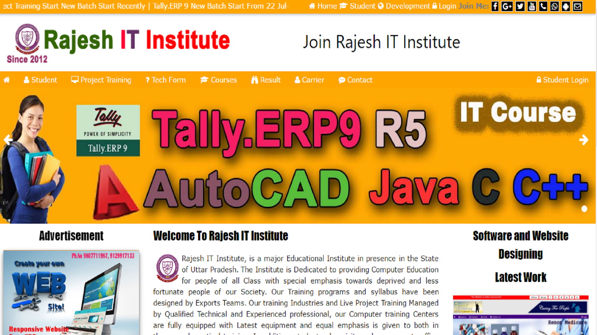 Rajesh IT  Institute